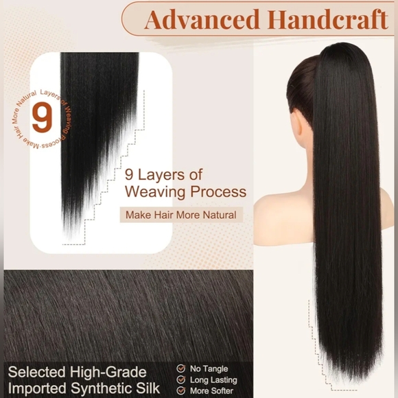 NWT-28in. Pony Tail Extension - Picture 2 of 4